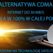 Internet satelitarny zamiast CDMA